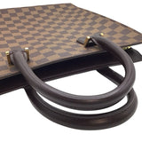 ルイ・ヴィトン LOUIS VUITTON ヴェニスPM N51145 ブラウン ダミエ/レザー メンズ トートバッグ