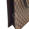 ルイ・ヴィトン LOUIS VUITTON ヴェニスPM N51145 ブラウン ダミエ/レザー メンズ トートバッグ