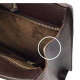 ルイ・ヴィトン LOUIS VUITTON ヴェニスPM N51145 ブラウン ダミエ/レザー メンズ トートバッグ