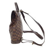 ルイ・ヴィトン LOUIS VUITTON ソーホー N51132 ブラウン ゴールド金具 ダミエ/レザー レディース リュック・デイパック