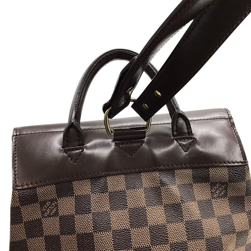 ルイ・ヴィトン LOUIS VUITTON ソーホー N51132 ブラウン ゴールド金具
