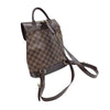 ルイ・ヴィトン LOUIS VUITTON ソーホー N51132 ブラウン ゴールド金具 ダミエ/レザー レディース リュック・デイパック