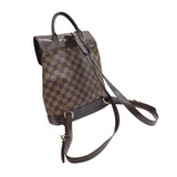 ルイ・ヴィトン LOUIS VUITTON ソーホー N51132 ブラウン ゴールド金具 ダミエ/レザー レディース リュック・デイパック