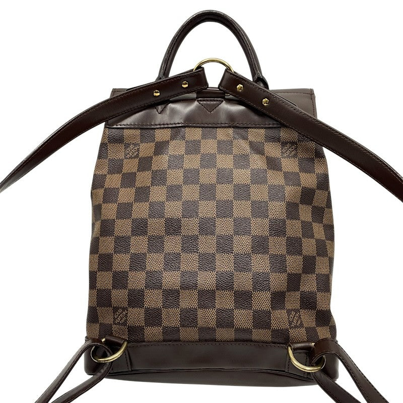 ルイ・ヴィトン LOUIS VUITTON ソーホー N51132 ブラウン ゴールド金具