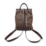 ルイ・ヴィトン LOUIS VUITTON ソーホー N51132 ブラウン ゴールド金具 ダミエ/レザー レディース リュック・デイパック