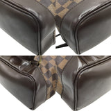 ルイ・ヴィトン LOUIS VUITTON ソーホー N51132 ブラウン ゴールド金具 ダミエ/レザー レディース リュック・デイパック