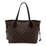 ルイ・ヴィトン LOUIS VUITTON ネヴァーフルPM N51109 ブラウン ダミエ/レザー レディース トートバッグ