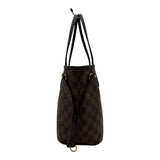 ルイ・ヴィトン LOUIS VUITTON ネヴァーフルPM N51109 ブラウン ダミエ/レザー レディース トートバッグ