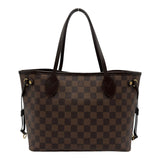 ルイ・ヴィトン LOUIS VUITTON ネヴァーフルPM N51109 ブラウン ダミエ/レザー レディース トートバッグ