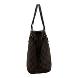 ルイ・ヴィトン LOUIS VUITTON ネヴァーフルPM N51109 ブラウン ダミエ/レザー レディース トートバッグ