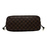 ルイ・ヴィトン LOUIS VUITTON ネヴァーフルPM N51109 ブラウン ダミエ/レザー レディース トートバッグ