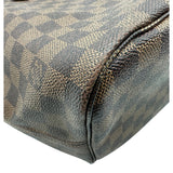 ルイ・ヴィトン LOUIS VUITTON ネヴァーフルMM N51105 ブラウン ダミエ/レザー レディース トートバッグ