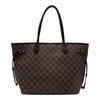 ルイ・ヴィトン LOUIS VUITTON ネヴァーフルMM N51105 ブラウン ダミエ/レザー レディース トートバッグ