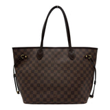 ルイ・ヴィトン LOUIS VUITTON ネヴァーフルMM N51105 ブラウン ダミエ/レザー レディース トートバッグ
