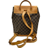 ルイ・ヴィトン LOUIS VUITTON アルルカン N99038 ブラウン ダミエ・エベヌ レディース リュック・デイパック