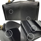 ルイ・ヴィトン LOUIS VUITTON モンソー28 M52122 ノワール ゴールド金具 エピレザー レディース ハンドバッグ