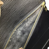 ルイ・ヴィトン LOUIS VUITTON モンソー28 M52122 ノワール ゴールド金具 エピレザー レディース ハンドバッグ