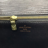 ルイ・ヴィトン LOUIS VUITTON モンソー28 M52122 ノワール ゴールド金具 エピレザー レディース ハンドバッグ