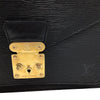 ルイ・ヴィトン LOUIS VUITTON モンソー28 M52122 ノワール ゴールド金具 エピレザー レディース ハンドバッグ