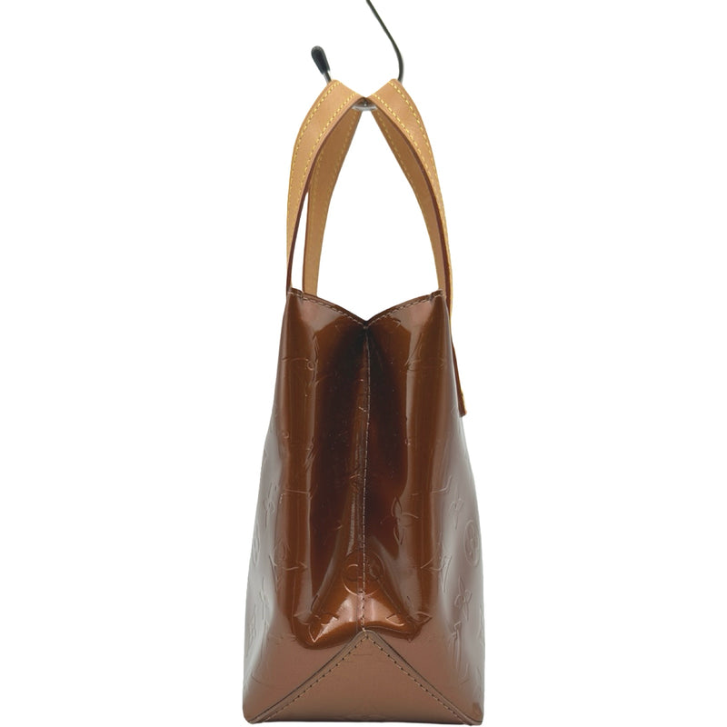 LOUIS VUITTON ヴェルニ トートバッグ ブロンズ ルイ・ヴィトン LOUIS VUITTON リードPM M91146 ブロンズ モノグラム