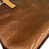 ルイ・ヴィトン LOUIS VUITTON リードPM M91146 ブロンズ モノグラム・ヴェルニ レディース トートバッグ ハンドバッグ