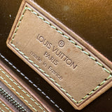 ルイ・ヴィトン LOUIS VUITTON リードPM M91146 ブロンズ モノグラムヴェルニ/レザー レディース ハンドバッグ