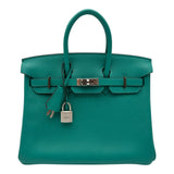 エルメス HERMES バーキン25ヴェルソ Y刻 ヴェールヴェローヌ/ローズリップスティック トリヨン レディース ハンドバッグ