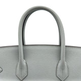 エルメス HERMES バーキン35 T刻印 ブルーグラシエ シルバー金具 エプソン レディース ハンドバッグ
