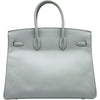 エルメス HERMES バーキン35 T刻印 ブルーグラシエ シルバー金具 エプソン レディース ハンドバッグ