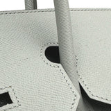 エルメス HERMES バーキン35 T刻印 ブルーグラシエ シルバー金具 エプソン レディース ハンドバッグ