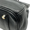 エルメス HERMES バーキン35 □H刻印 ブラック シルバー金具 トリヨンクレマンス レディース ハンドバッグ