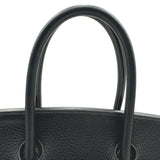 エルメス HERMES バーキン35 □H刻印 ブラック シルバー金具 トリヨンクレマンス レディース ハンドバッグ