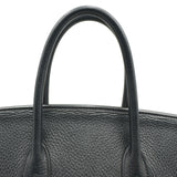 エルメス HERMES バーキン35 □H刻印 ブラック シルバー金具 トリヨンクレマンス レディース ハンドバッグ