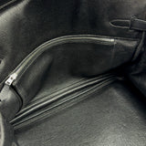 エルメス HERMES バーキン35 □H刻印 ブラック シルバー金具 トリヨンクレマンス レディース ハンドバッグ