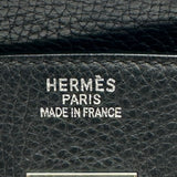 エルメス HERMES バーキン35 □H刻印 ブラック シルバー金具 トリヨンクレマンス レディース ハンドバッグ