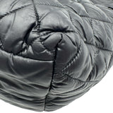 シャネル CHANEL コココクーントートPM A48610 21番台 ブラック シルバー金具 ナイロン レディース