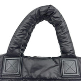 シャネル CHANEL コココクーントートPM A48610 21番台 ブラック シルバー金具 ナイロン レディース