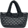 シャネル CHANEL コココクーントートPM A48610 21番台 ブラック シルバー金具 ナイロン レディース