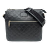 グッチ GUCCI グッチシマ メッセンジャーバッグ 406410 ブラック グッチシマレザー メンズ メッセンジャーバッグ