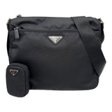 プラダ PRADA Re-Nylon ショルダーバッグ 1BC421 ブラック ナイロン レディース ショルダーバッグ