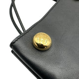ロエベ LOEWE ペブルポーチ CANBSPPX01 ブラック スムースカーフ レディース ショルダーバッグ