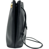 ロエベ LOEWE ペブルポーチ CANBSPPX01 ブラック スムースカーフ レディース ショルダーバッグ