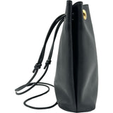 ロエベ LOEWE ペブルポーチ CANBSPPX01 ブラック スムースカーフ レディース ショルダーバッグ