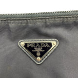 プラダ PRADA ナイロンショルダーバッグ ネイビー ナイロン/レザー ユニセックス ショルダーバッグ