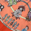 エルメス HERMES カレ90 HELLO DOLLY マルチカラー シルク レディース スカーフ