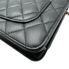 シャネル CHANEL マトラッセチェーンウォレット AP0250 ブラック ゴールド金具 キャビアスキン レディース ショルダーバッグ