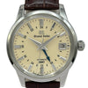 グランドセイコー Grand Seiko エレガンスコレクション 9Sメカニカル GMT SBGM221(9S66-00A0) アイボリー ステンレススチール 自動巻き メンズ 腕時計