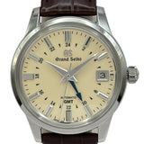 グランドセイコー Grand Seiko エレガンスコレクション 9Sメカニカル GMT SBGM221(9S66-00A0) アイボリー ステンレススチール 自動巻き メンズ 腕時計