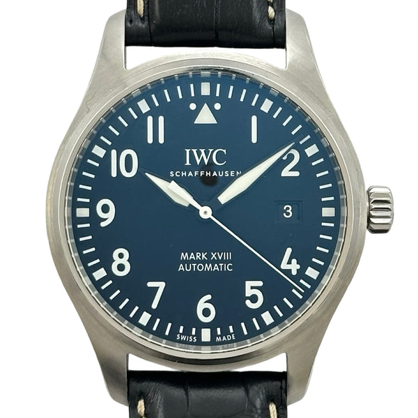 インターナショナルウォッチカンパニー IWC パイロットウォッチ マーク18 IW327001 ブラック ステンレススチール 自動巻き メンズ 腕時計 インターナショナルウォッチカンパニー IWC パイロットウォッチ マーク