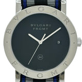 ブルガリ BVLGARI ブルガリブルガリ フラグメント デザイン スペシャルエディション 日本600本限定 103570(BB41BSF) ブラック ステンレススチール 自動巻き メンズ 腕時計